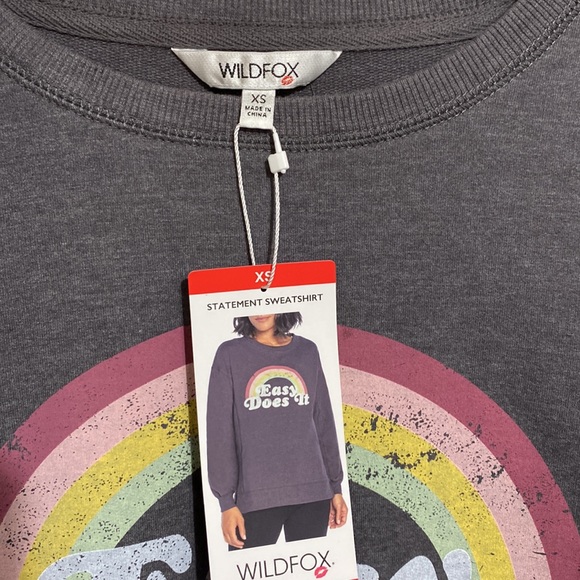 Wildfox “Easy does it “ Sweatshirt - Picture 4 of 6
